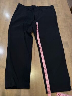 Savane Black Pants – Hemmed -Size 36x25-1/2